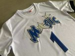 Maillot de Basket #1 Mcgrady Magic authentique manche courte Blanc